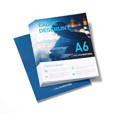 Flyers A6 - Recto - 10,5 x 14,8 cm.